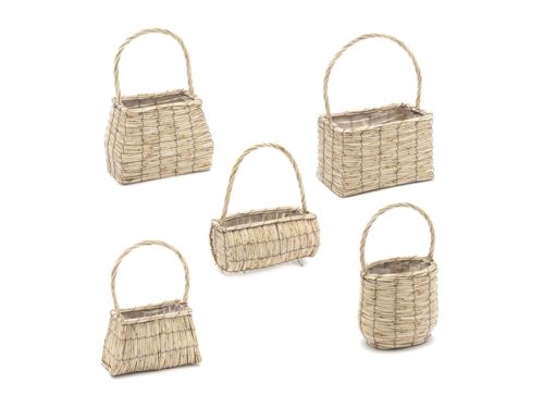 BORSETTE SINTETIC WILLOW BEIGE Set 5 Pezzi-BRUCO