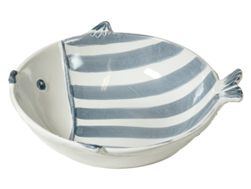 INSALATIERA PESCE “MARINA” BLU AVIO-VIRGINIA CASA