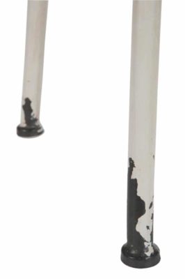 Sedia Bar 1982 Metallo/Cotone Crema/Marrone |  Jolipa - immagine 4