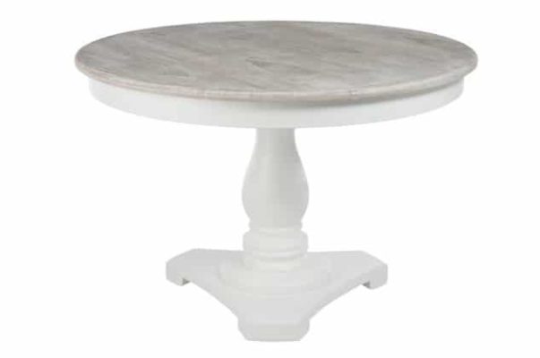 Tavolo Rotondo Legno Bianco/Naturale L (62188) | Jolipa
