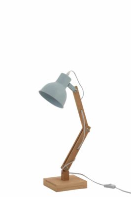 Lampada Da Tavolo Denis Abete/Metallo Blu Chiaro | Jolipa