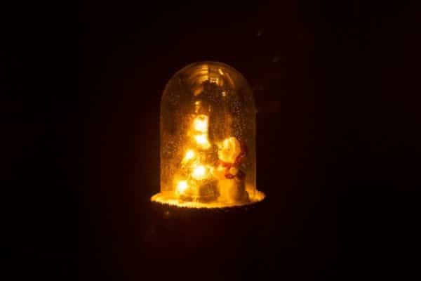 Campana Albero Di Natale + Cane Led Resina Verde | Jolipa - immagine 3