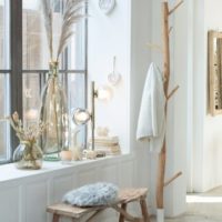 Deco Appendere Inverno Cuore + Cerchio Led Legno Bianco Assortimento Di 4 | Jolipa - immagine 4