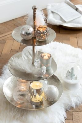 Palla Di Neve Led Inverno Vetro Bianco Assortimento Di 2 | Jolipa - immagine 4