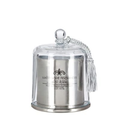 Candela Profumata + Campana Vetro/Cera Argento S 11X13-15h | Jolipa