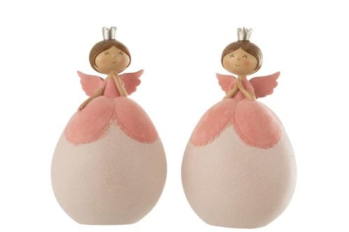 Angelo Palla Resina Rosa Large Assortimento Di 2 | Jolipa