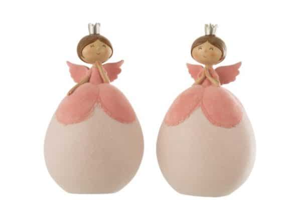 Angelo Palla Resina Rosa Large Assortimento Di 2 | Jolipa