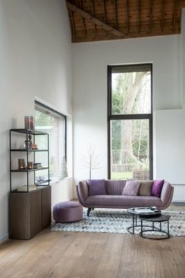 Cuscino Quadrato Velluto Malva Chiaro - immagine 3