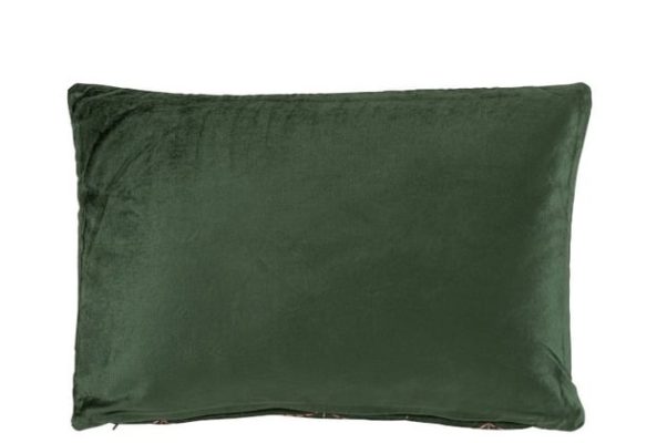 Cuscino Felce Rettangolare Viscosa Verde/Malva | Jolipa - immagine 2