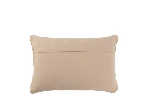 Cuscino Giraff Rettangolare Viscosa Quadrato Beige | Jolipa - immagine 2