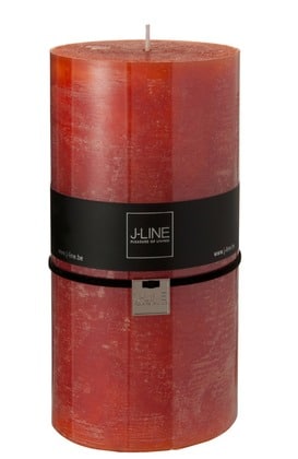 Candela Cilindrica Arancione XXL -140 h | Jolipa