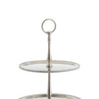 Vassoio 2 Livelli Gioiello Alluminio/Nichel Argento | Jolipa