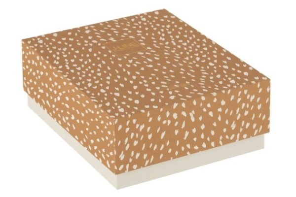 Scatola Candela Profumata + Olio Bambi Marrone Chiaro | Jolipa - immagine 3