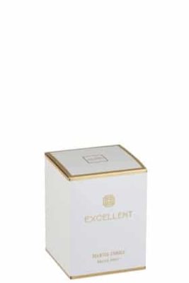 Candela Profumata Excellent Golden Honey Oro Small-5 h Oro | Jolipa - immagine 2