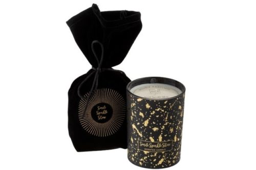 Candela Profumata Midnight Magic Nero/Oro Small-43h | Jolipa