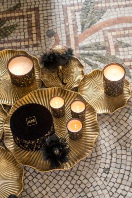 Candela Profumata Midnight Magic Nero/Oro Small-43h | Jolipa - immagine 2