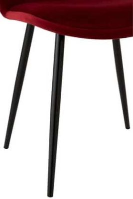 Sedia Claire Metallo/Tessuto Bordo | Jolipa - immagine 4
