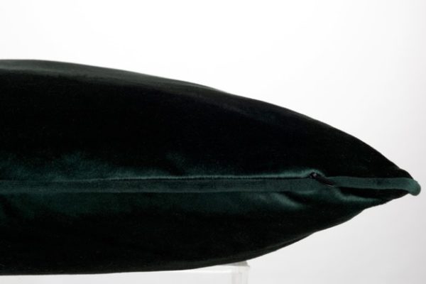 Cuscino Quadrato Velluto Poliestere Verde Assortimento Di 3 | Jolipa - immagine 5