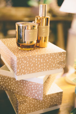 Scatola Candela Profumata + Olio Bambi Marrone Chiaro | Jolipa - immagine 4