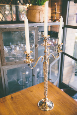 Candelabro 3 Braccia Alluminio/Metallo Argento | Jolipa - immagine 2