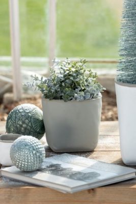 Palla Di Natale Boho Vetro Azzurro Large | Jolipa - immagine 3