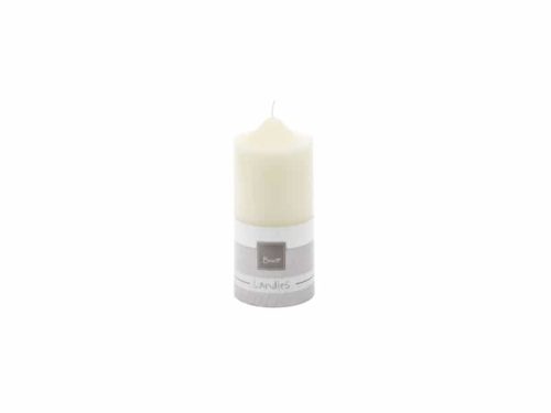 CANDELA MOCCOLO D10 / 20 cm (150 ORE) BIANCO LATTE-BRUCO