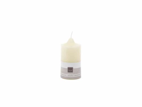 CANDELA MOCCOLO D6.3 10cm (30 h) BIANCO LATTE-BRUCO