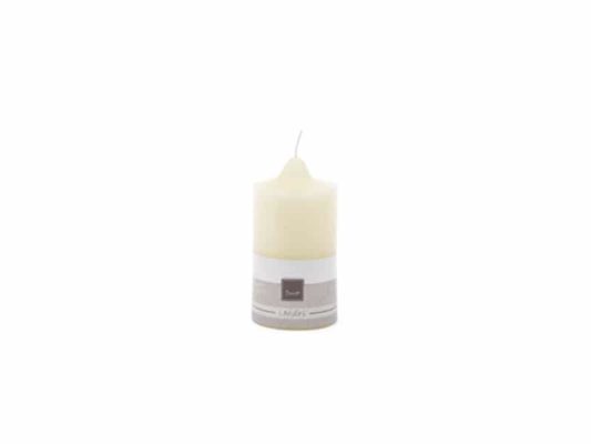 CANDELA MOCCOLO D6.3 10cm (30 h) BIANCO LATTE-BRUCO