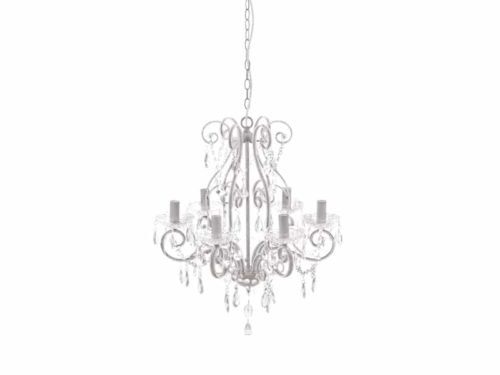 LAMPADARIO SISSY X6 C/CRISTALLI-BRUCO