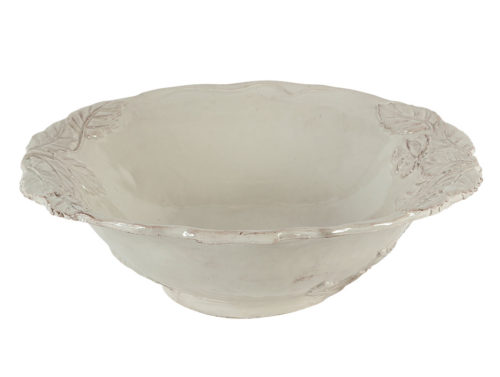 Insalatiera Romantica grigio corda | Virginia Casa