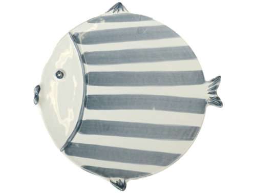 Piatto Piano Pesce blu avio | Virginia Casa