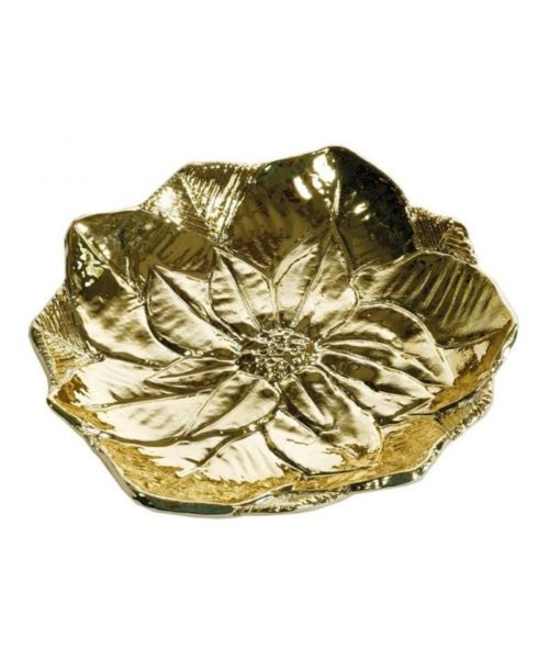 Piattino Stella Natale oro | Virginia Casa