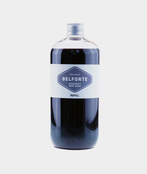 Ricarica 500 ml per diffusore Black Cube Zenzero e Pepe Nero