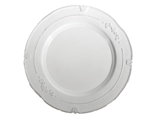 Set da 6 Piatti Piani Convito bianco | Virginia Casa
