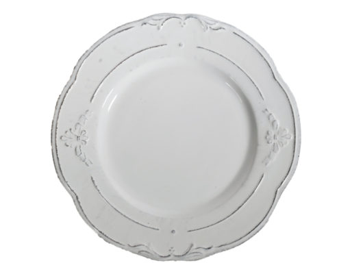 Set da 6 Piatti Insalata Convito bianco | Virginia Casa
