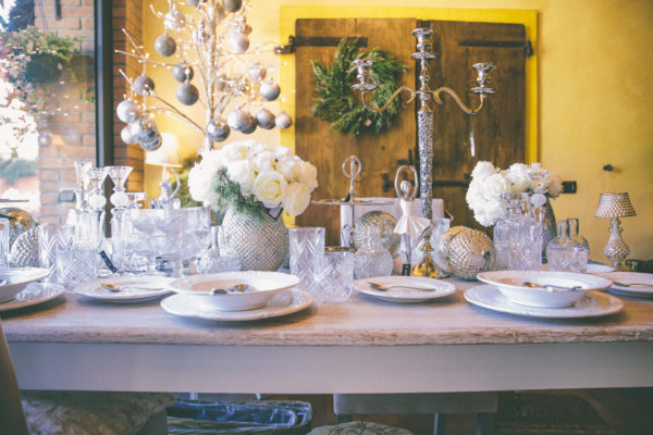 Alzata Grande con Campana in vetro, bianco | Virginia Casa - immagine 2