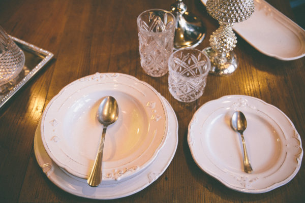 Set da 6 Piatti Insalata Convito bianco | Virginia Casa - immagine 4