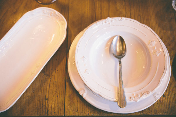 Set da 6 Piatti Insalata Convito bianco | Virginia Casa - immagine 3