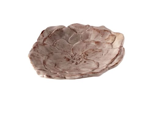 Porta sapone Romantica, grigio corda | Virginia Casa