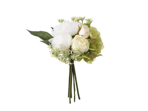 BUNDLE PEONIA MIMMY X7 CM28BIANCO