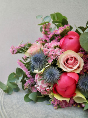 bouquet di fiori secchi
