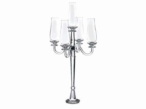 CANDELIERE CRISTALLO X5 LUXURY D40 H82 TRASPARENTE