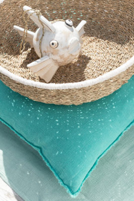 Set 2 Piatti Bordo Bianco Carta Marrone (46x46x14cm) - immagine 2