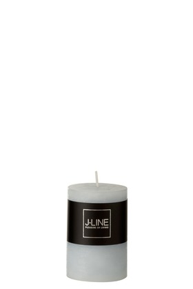 Cylinder Candle Light Blue S (5x5x7.5cm)