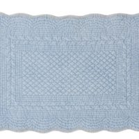 Tovaglietta Romantico Cotone Blu Chiaro (50x35x0.3)