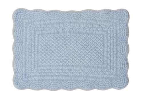 Tovaglietta Romantico Cotone Blu Chiaro (50x35x0.3)