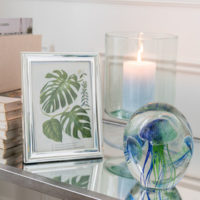 Hurricane Glass Blue Medium (15.3x15.3x23cm) - immagine 2