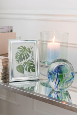 Hurricane Glass Blue Medium (15.3x15.3x23cm) - immagine 2