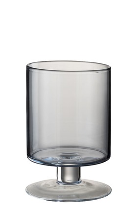 Hurricane Glass Blue Medium (15.3×15.3x23cm)