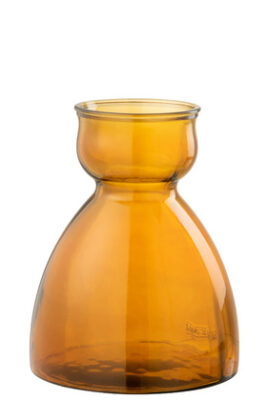 Vaso Flor Vetro Ocra Large - Jolipa